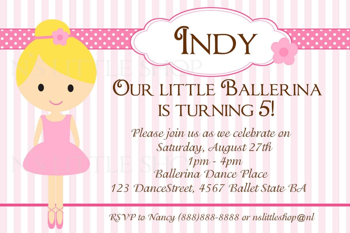 Invitation Cards For Birthday Party â Gangcraft Net